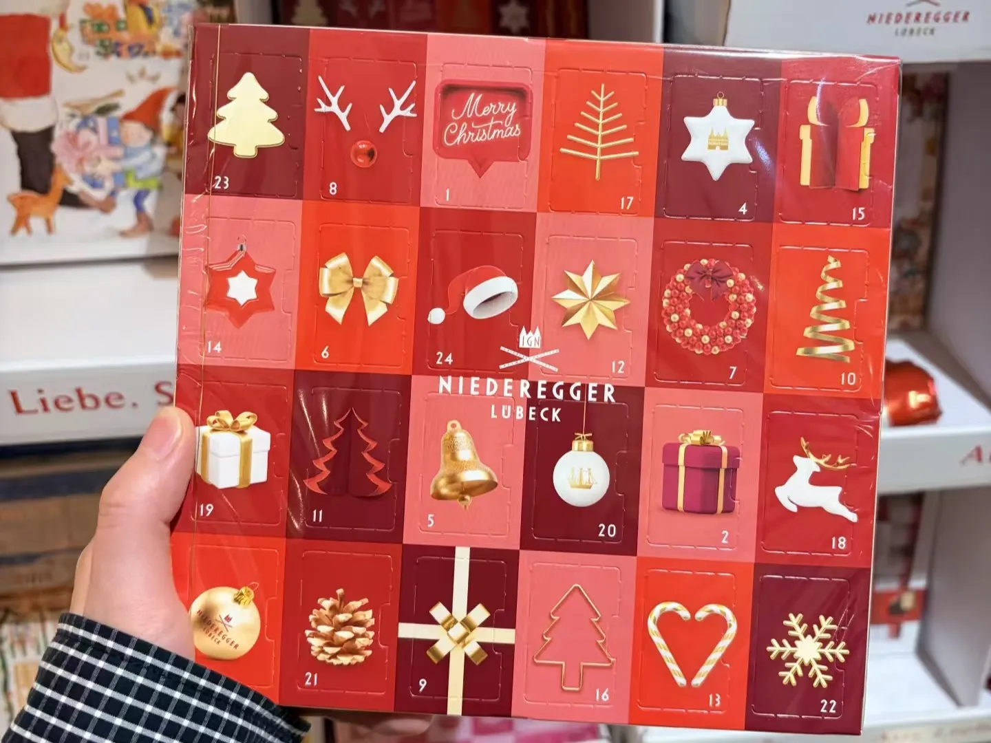 Il valore unico della scatola regalo di Natale in carta