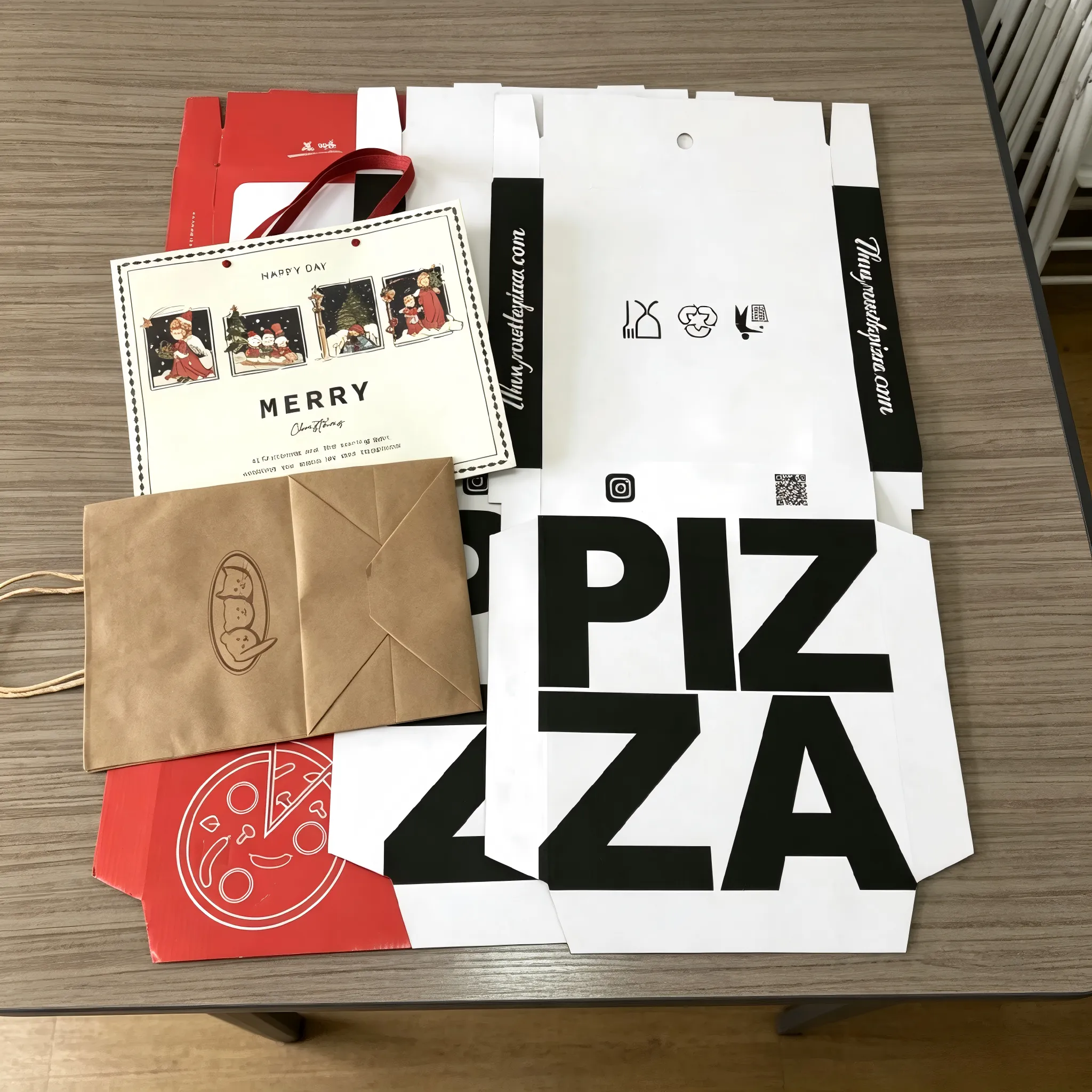Zemeijia consegna campioni di imballaggi per pizza in Canada