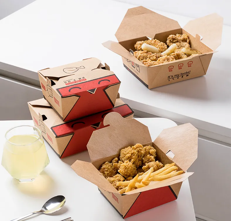Scatola di pollo fritto