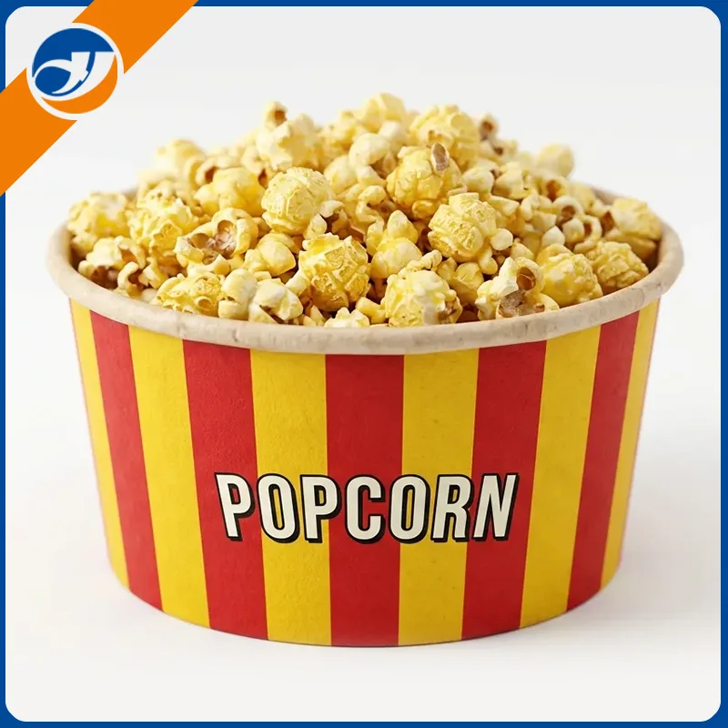 Vaschetta per scatola di carta per popcorn